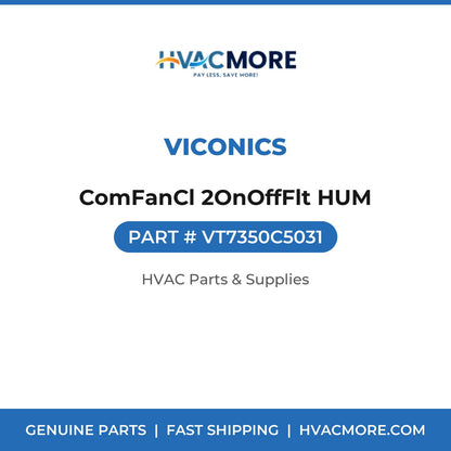 Viconics ComFanCl 2OnOffFlt HUM VT7350C5031