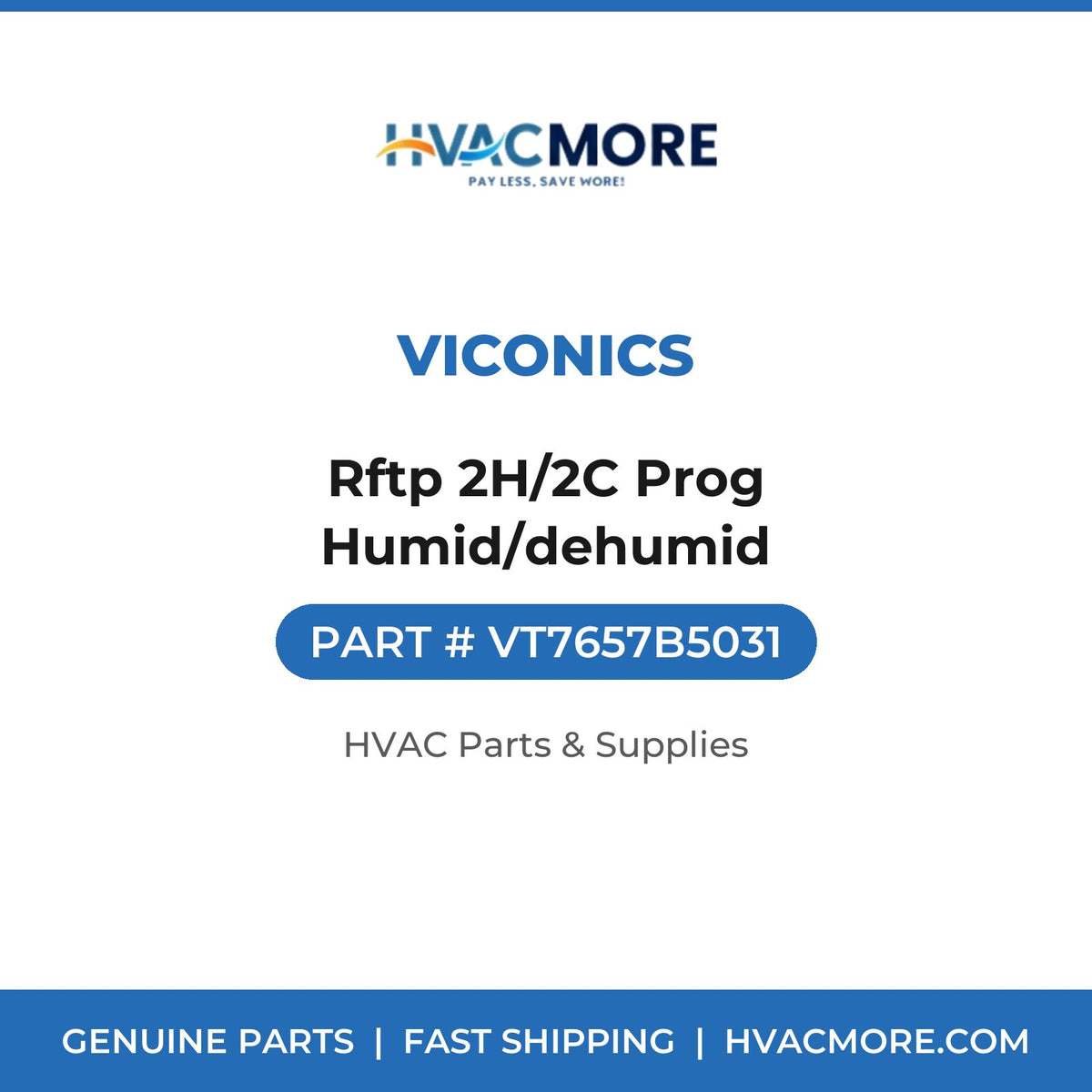Viconics Rftp 2H/2C Prog Humid/dehumid VT7657B5031