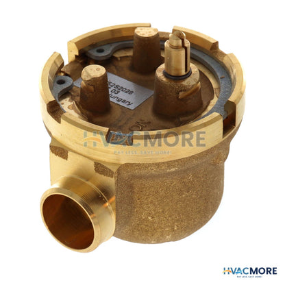 Honeywell Home 2-WAY Fan Coil Valve 1/2" Sweat, 3.5 Cv VU52S2028