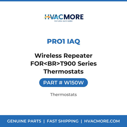 Pro1 IAQ Wireless Repeater FOR<BR>T900 Series Thermostats W150W