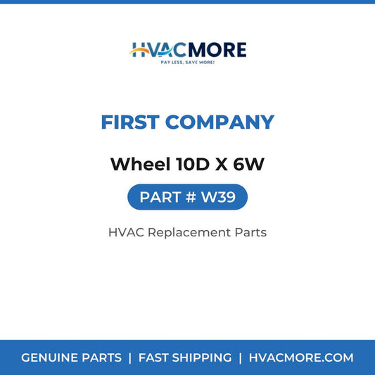 First Company Wheel 10D X 6W W39