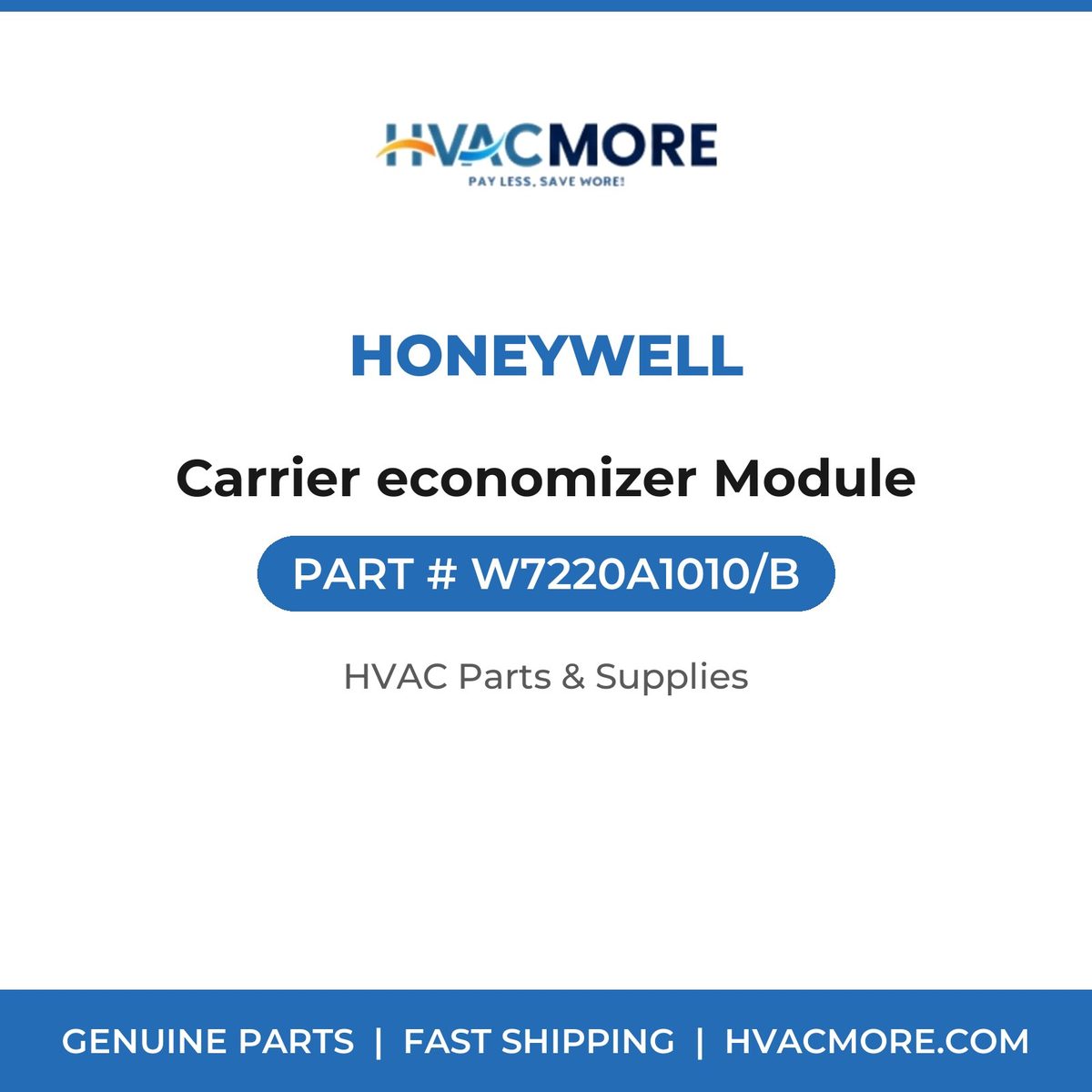 Honeywell Carrier economizer Module W7220A1010/B