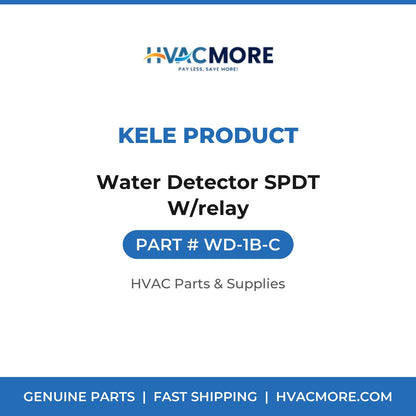 Kele Product Water Detector SPDT W/relay WD-1B-C