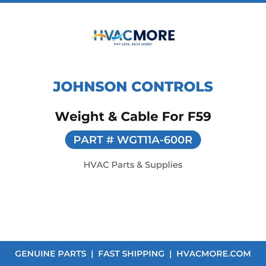 Johnson Controls Weight & Cable For F59 WGT11A-600R