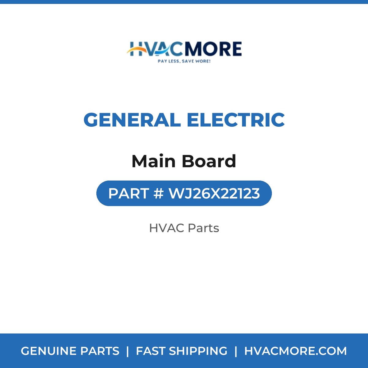 General Electric Main Board WJ26X22123