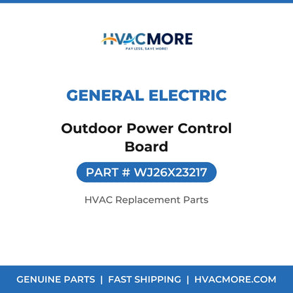 General Electric Outdoor Power Control Board WJ26X23217