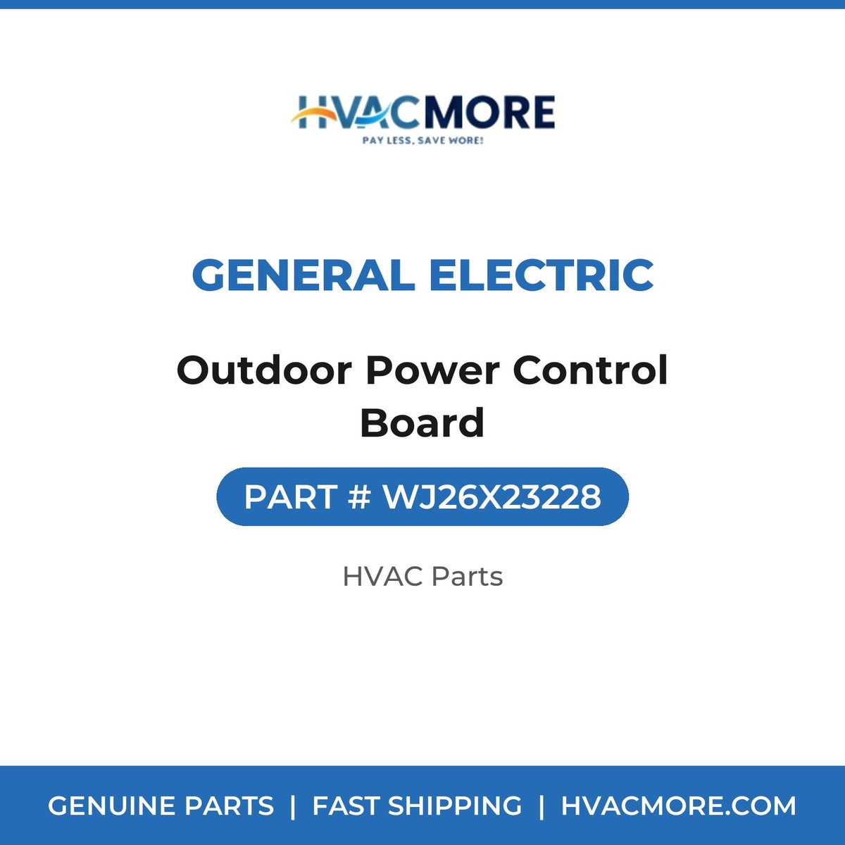 General Electric Outdoor Power Control Board WJ26X23228