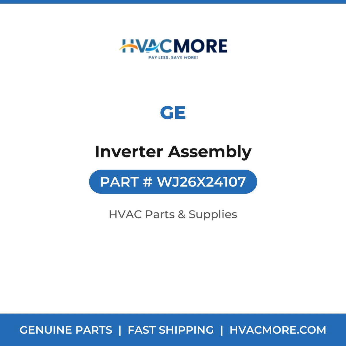 GE Inverter Assembly WJ26X24107