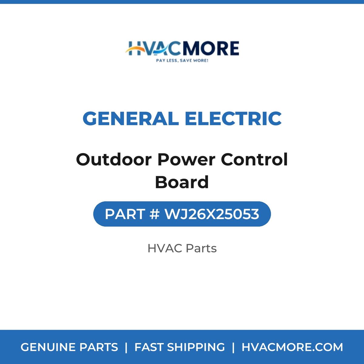 General Electric Outdoor Power Control Board WJ26X25053