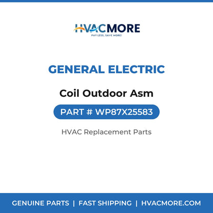 General Electric Coil Outdoor Asm WP87X25583