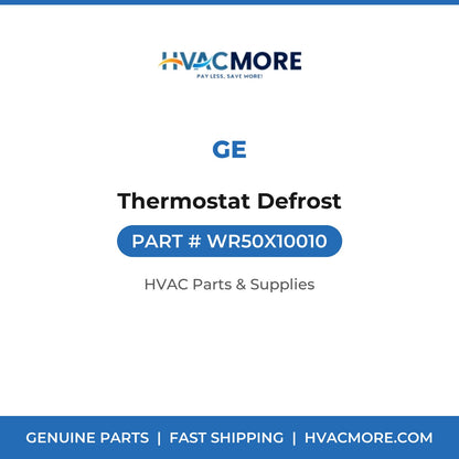 GE Thermostat Defrost WR50X10010