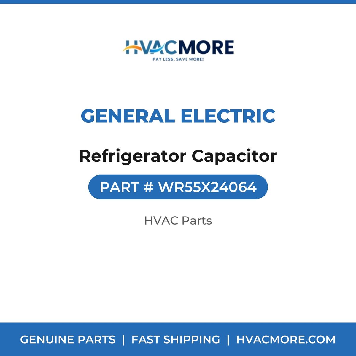 General Electric Refrigerator Capacitor WR55X24064