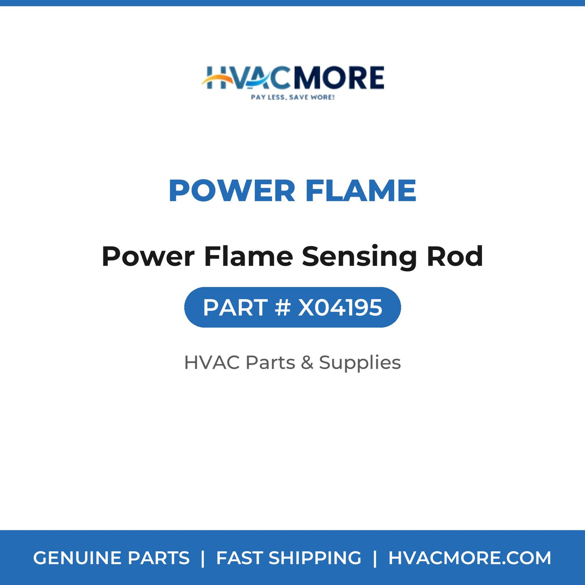 Power Flame Power Flame Sensing Rod X04195
