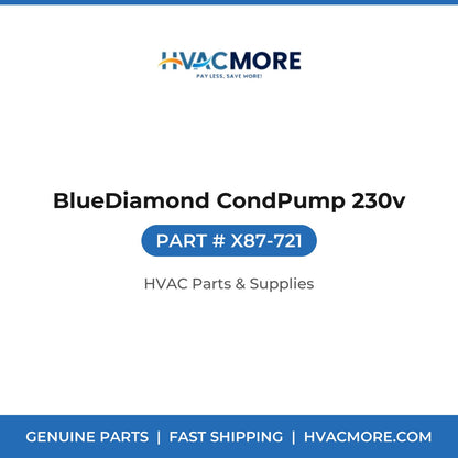BlueDiamond CondPump 230v X87-721