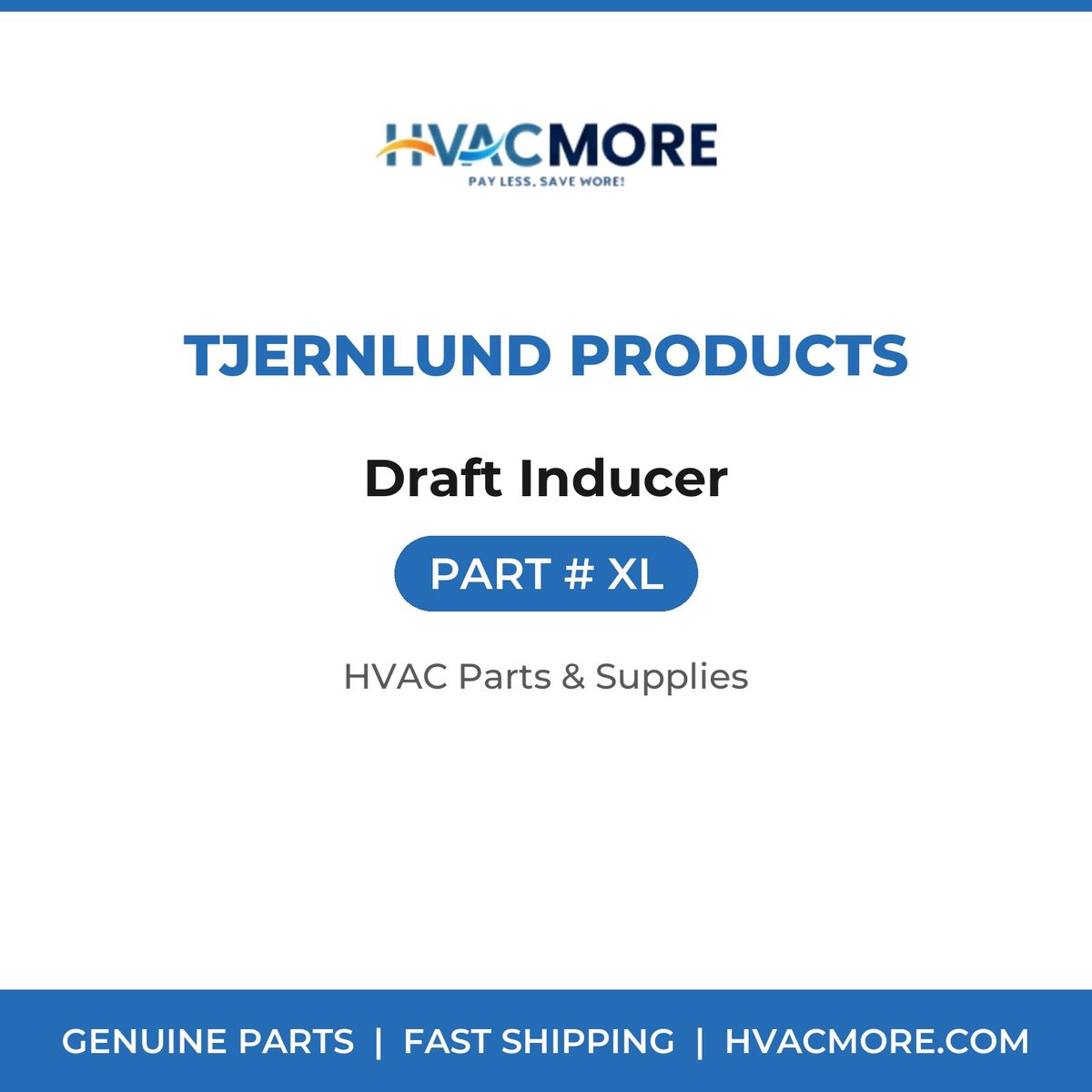 Tjernlund Products Draft Inducer XL