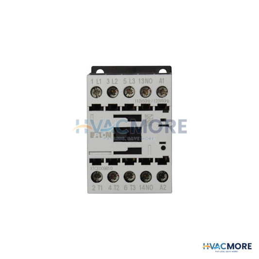Eaton 3-POLE Non-Reversing Contactor (120V, 9 Amp) XTCE009B10A