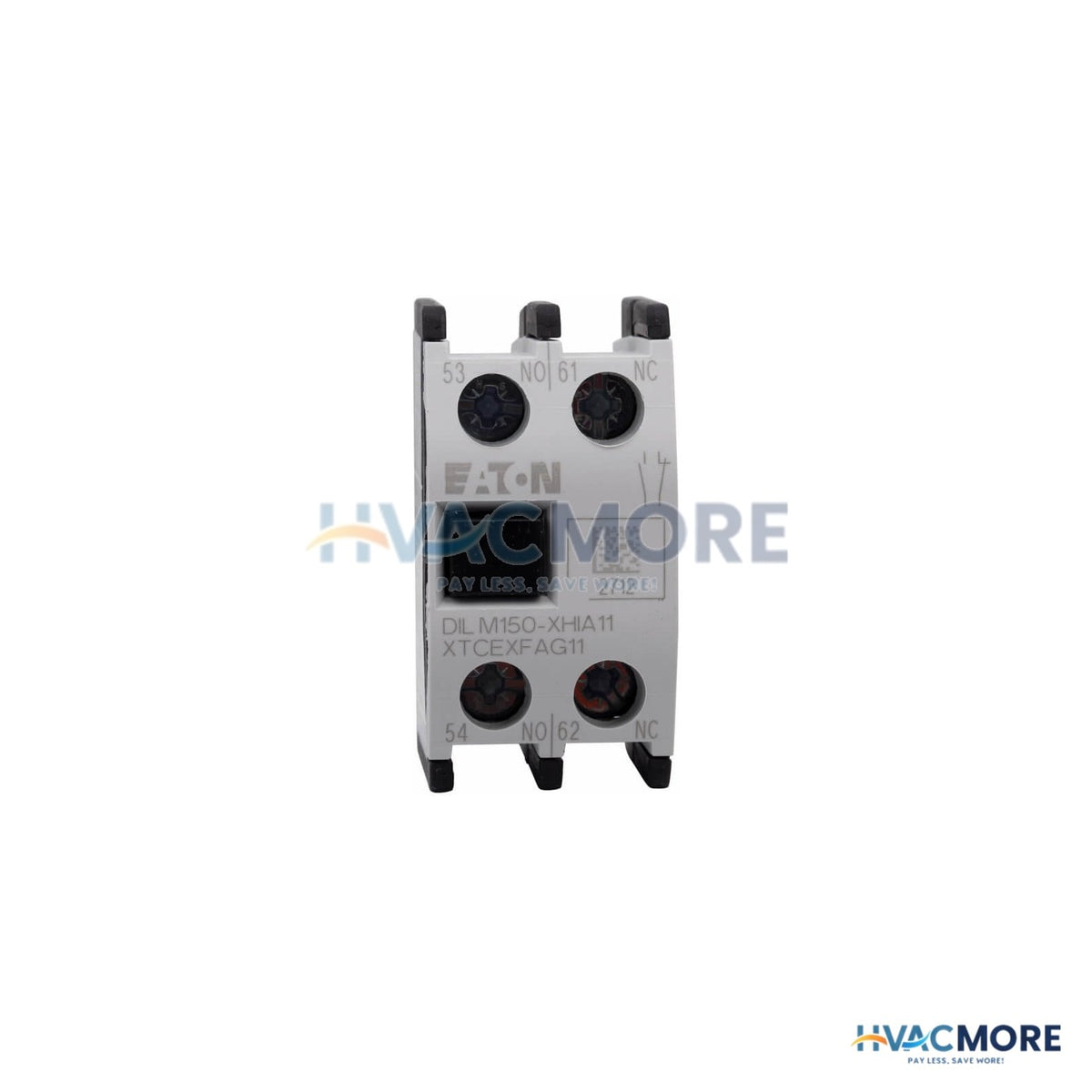 Eaton 1NO/NC Auxilary Contact, Front Mount XTCEXFBG11