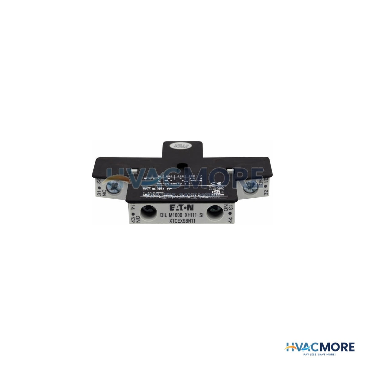 Eaton 1NO/NC Auxilary Contact, Side Mount XTCEXSBN11