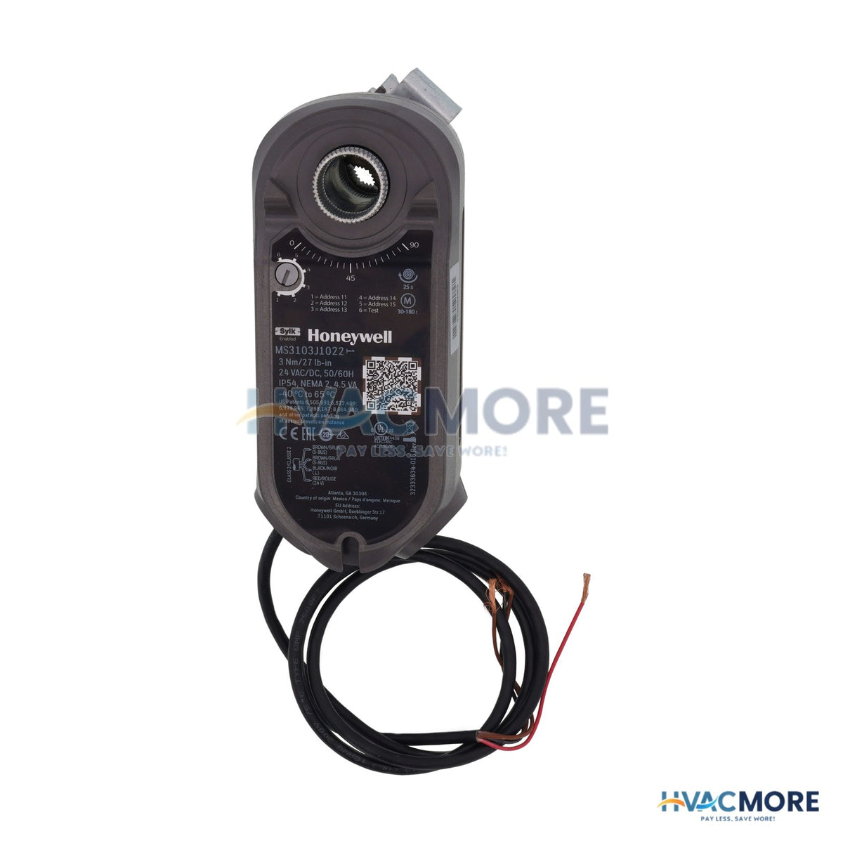 Honeywell JADE Economizer Systems W/ Dry Bulb & Black Motor Y7220AJ3104