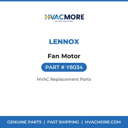 Lennox Fan Motor Y8034