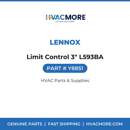 Lennox Limit Control 3" L593BA Y8851