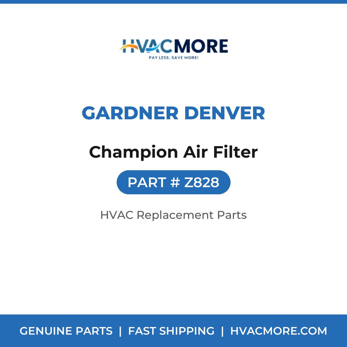 Gardner Denver Champion Air Filter Z828
