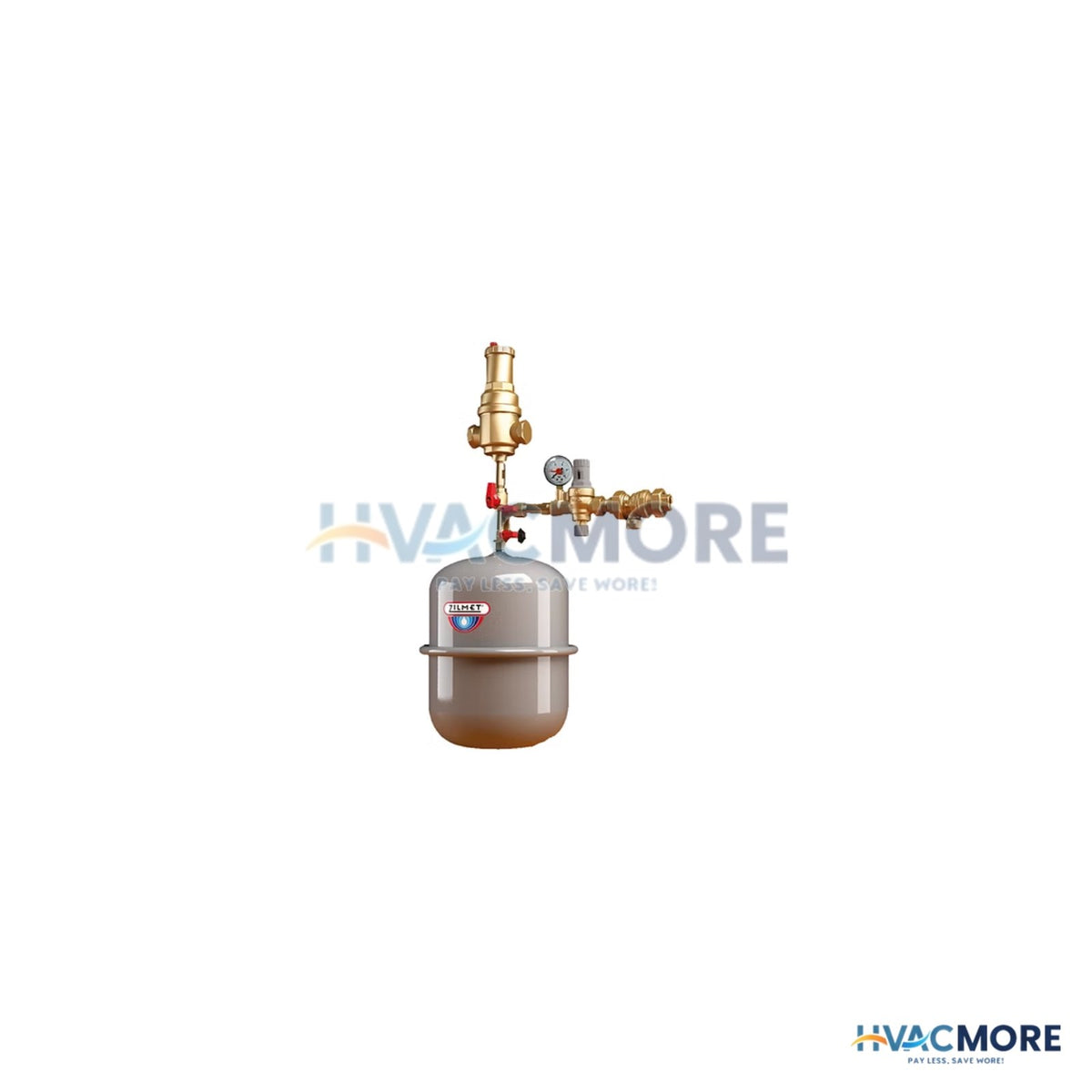 Zilmet 3/4" NPT Boiler Trim Kit W/ Hydronic Expansion Tank (4.8 Gal) ZBTK01N-30