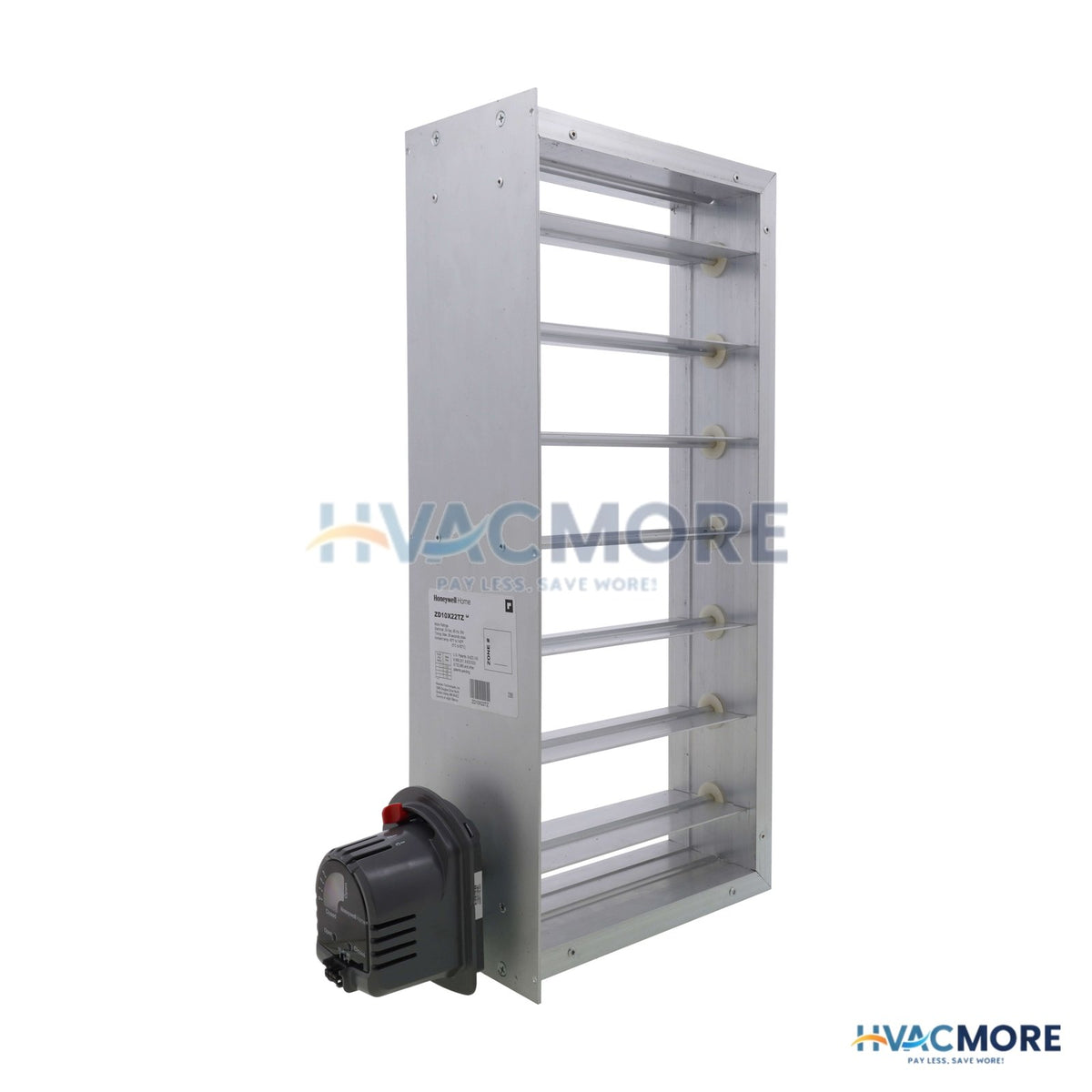 Honeywell Home 10" x 22" TrueZONE Rectangular Parallel Blade Damper ZD10X22TZ