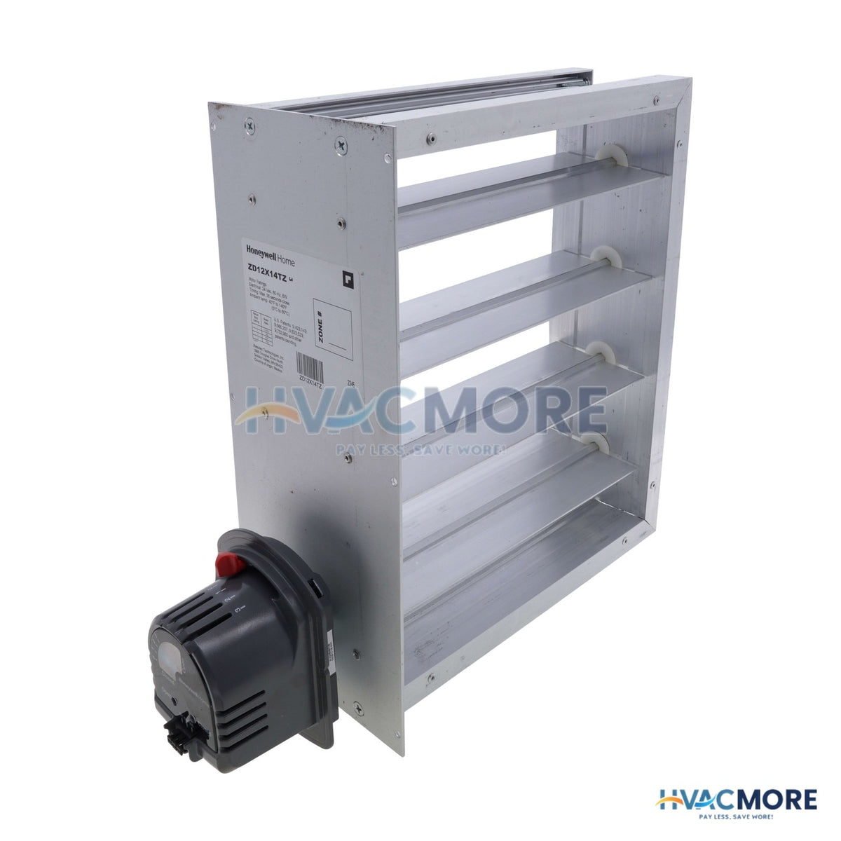 Honeywell Home 12" x 14" TrueZONE Rectangular Parallel Blade Damper ZD12X14TZ