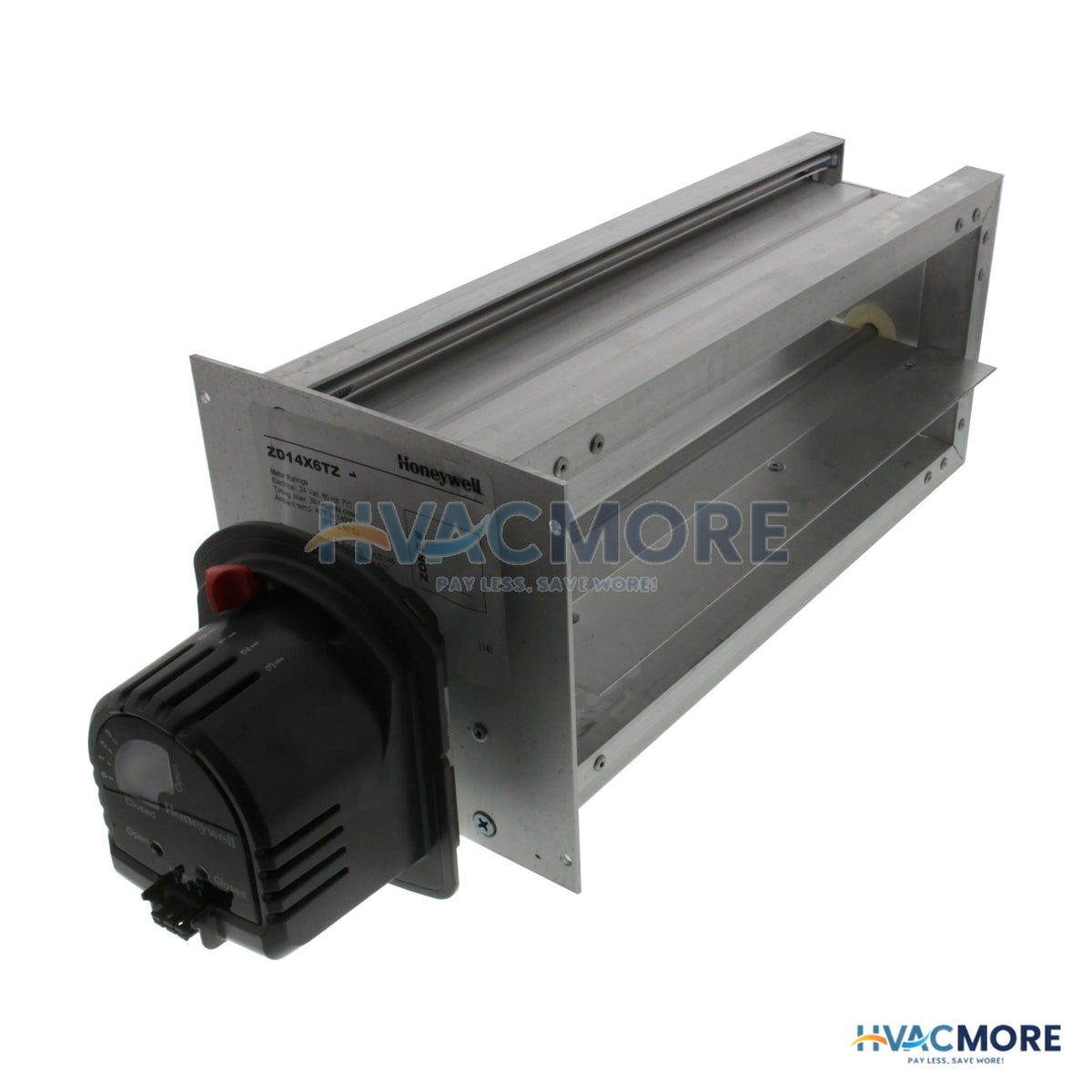 Honeywell Home 14" x 6" TrueZONE Rectangular Parallel Blade Damper ZD14X6TZ