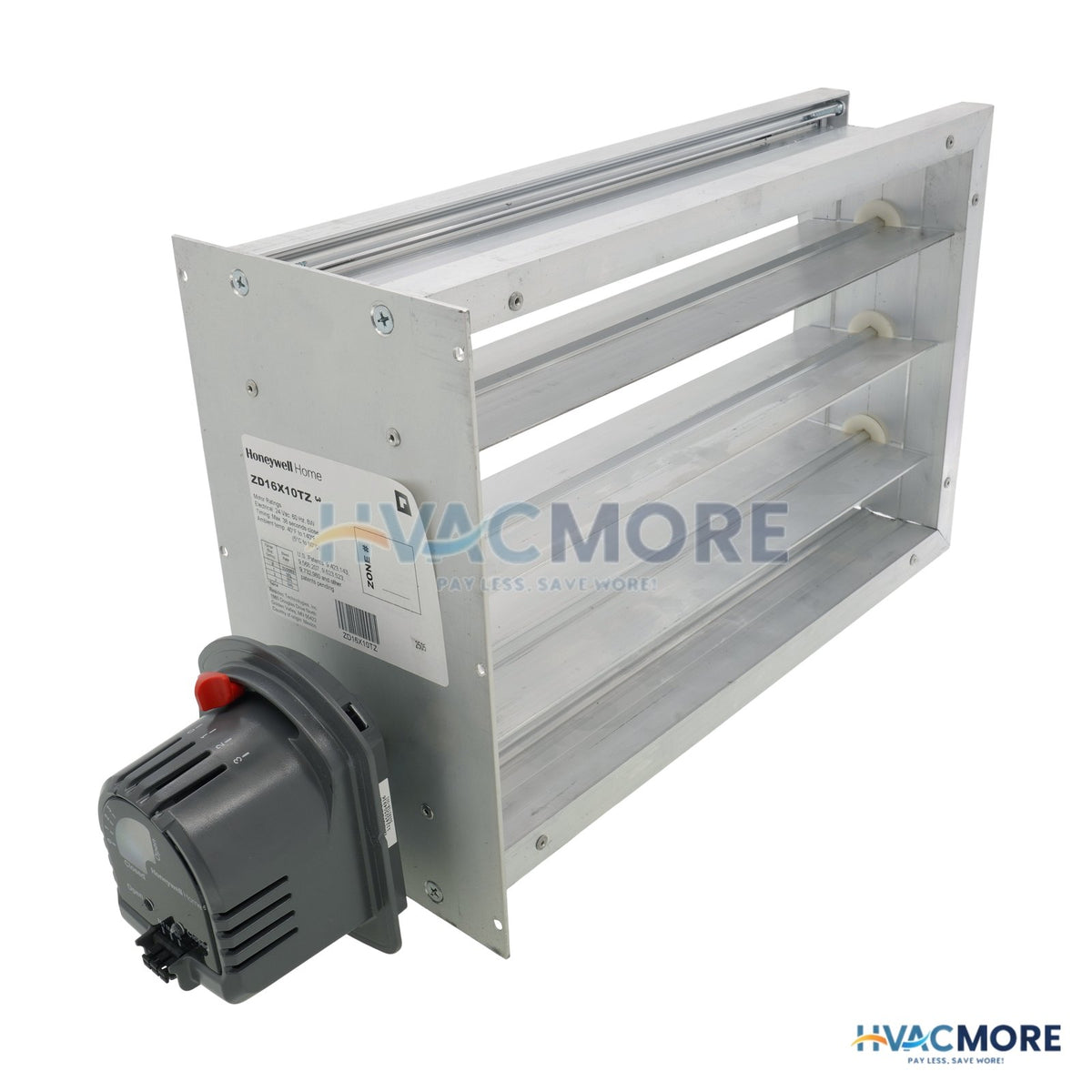 Honeywell Home 16" x 10" TrueZONE Rectangular Parallel Blade Damper ZD16X10TZ