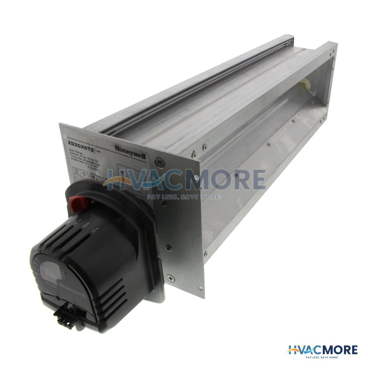 Honeywell Home 20" x 6" TrueZONE Rectangular Parallel Blade Damper ZD20X6TZ