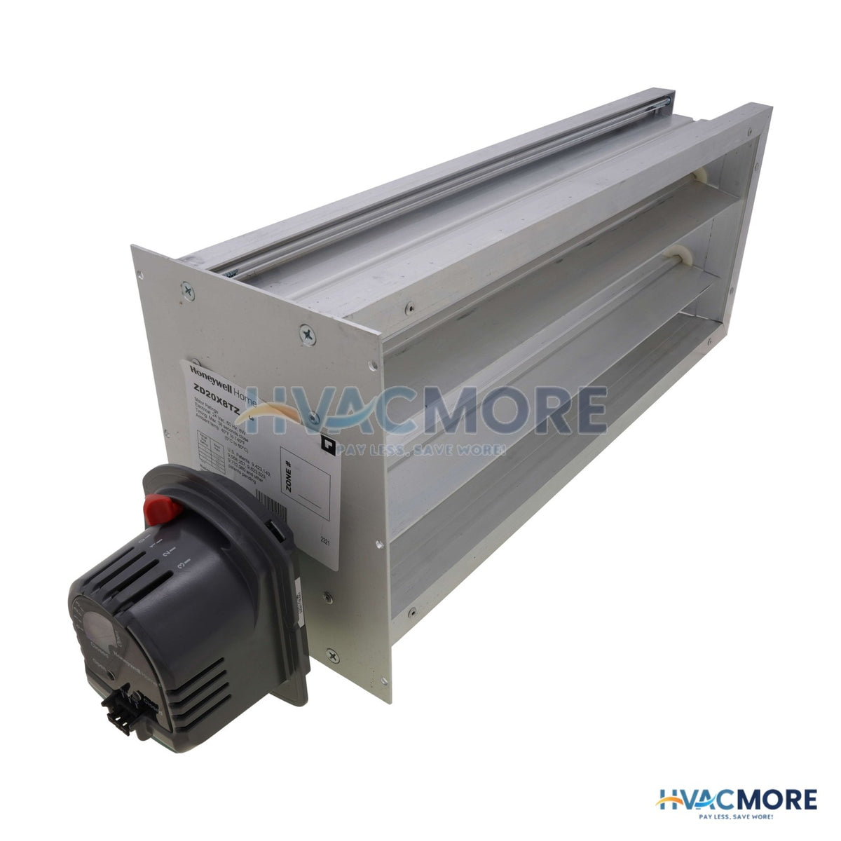 Honeywell Home 20" x 8" TrueZONE Rectangular Parallel Blade Damper ZD20X8TZ
