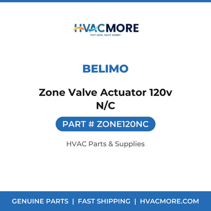 Belimo Zone Valve Actuator 120v N/C ZONE120NC
