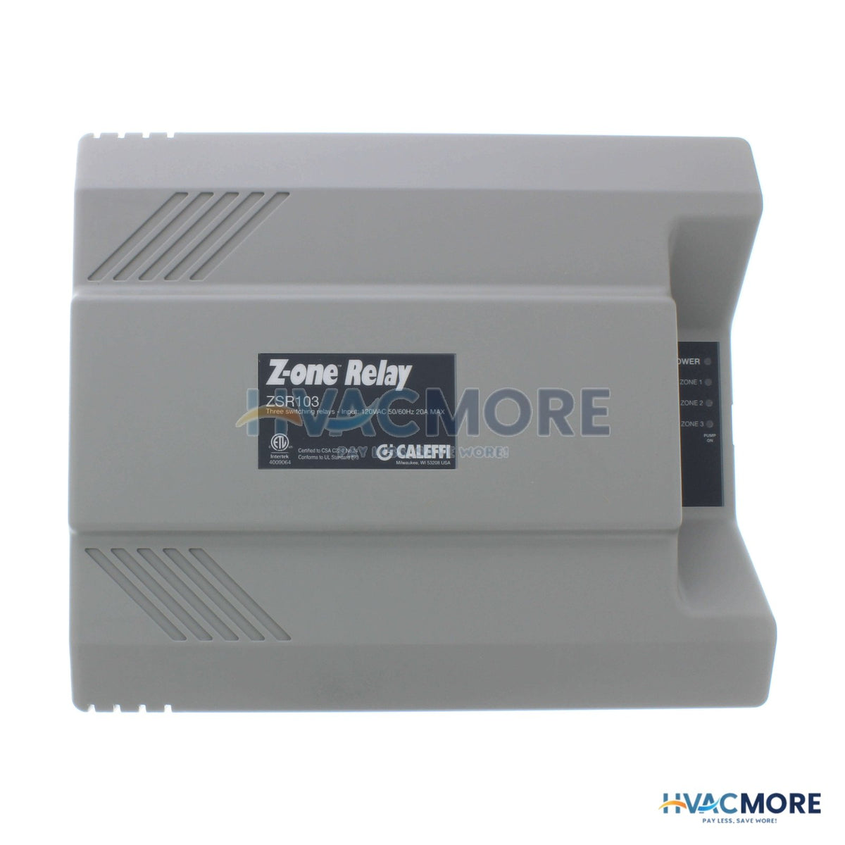 Caleffi 3 Zone Expandable Switching Relay W/ Priority ZSR103
