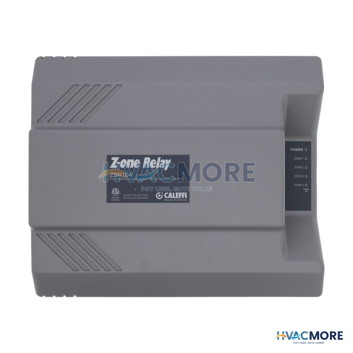 Caleffi 4 Zone Expandable Switching Relay W/ Priority ZSR104