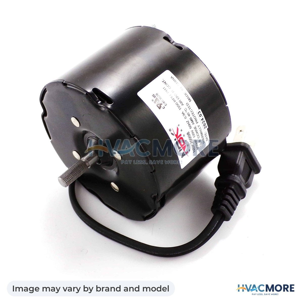 NBK Parts Fan Motor 120V/60Hz HVM-10599 - Image may vary by brand and model