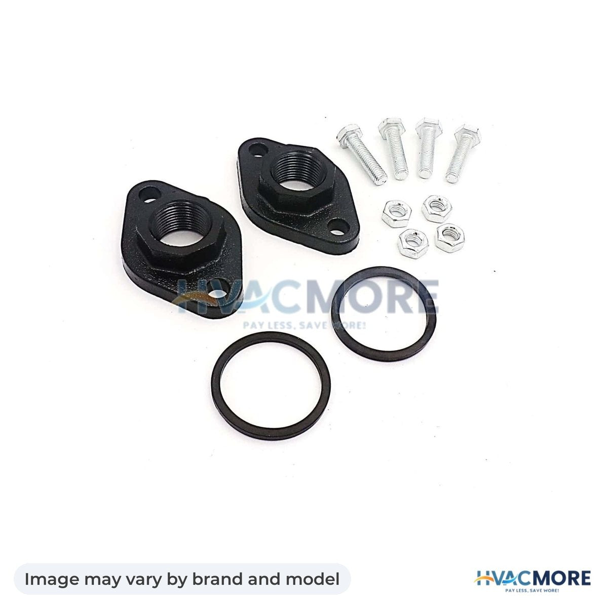 NBK Parts Flange Kit 1 Inch (Pair) HVM-110-252 - Image may vary by brand and model