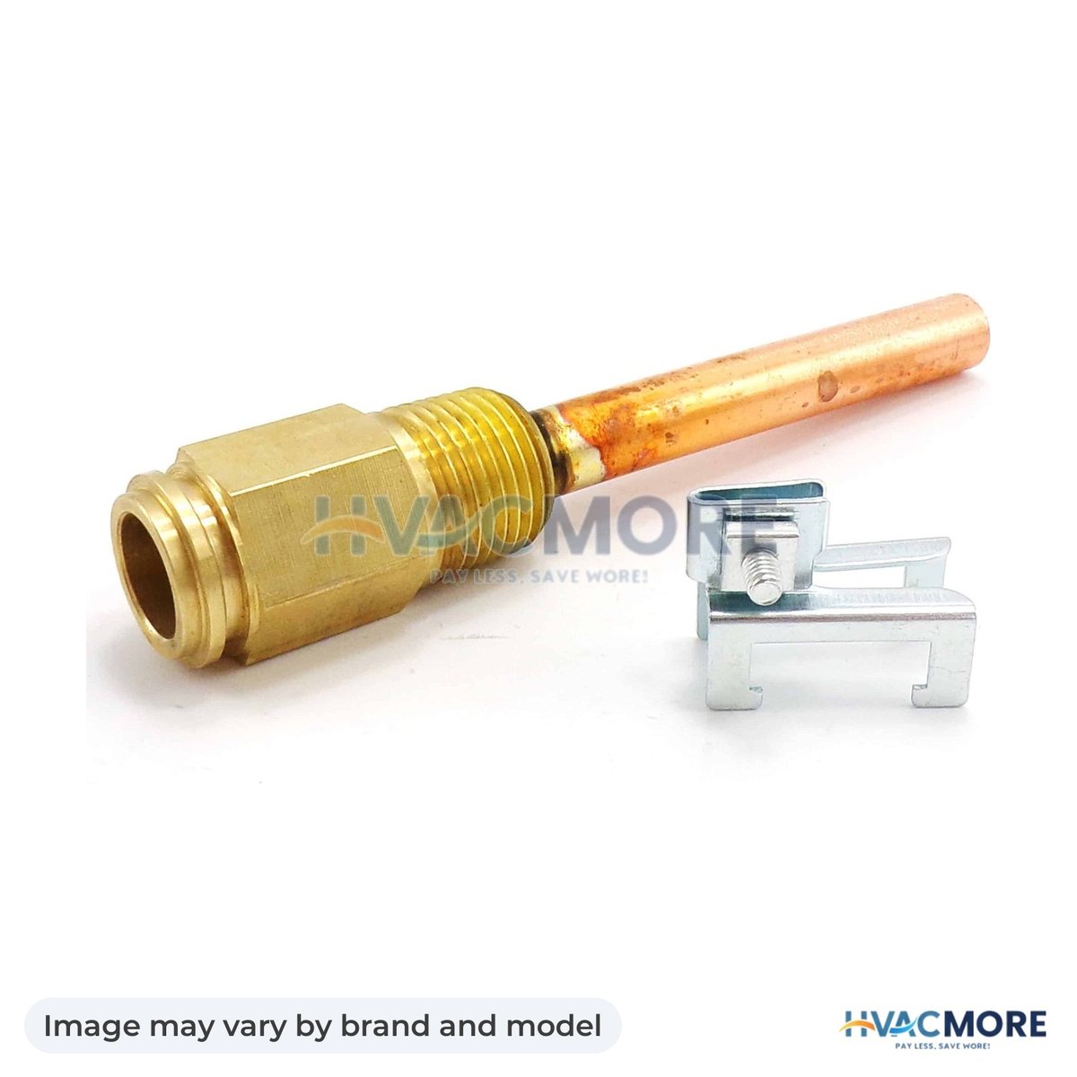 NBK Parts Aquastat 1/2 Inch, Well, W/Clamp HVM-121371A - Image may vary by brand and model