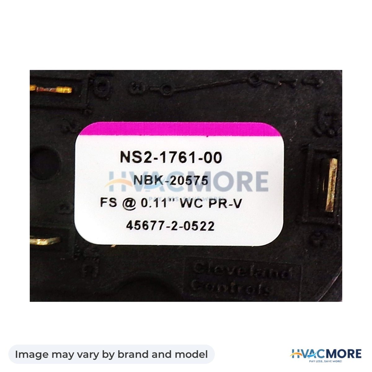 NBK Parts Vacuum Switch (NO Hardware) HVM-12145903 - Image may vary by brand and model