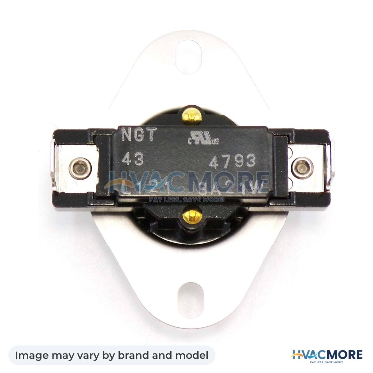 NBK Parts Hi-Limit Snap Disc 250-40F HVM-12147705 - Image may vary by brand and model