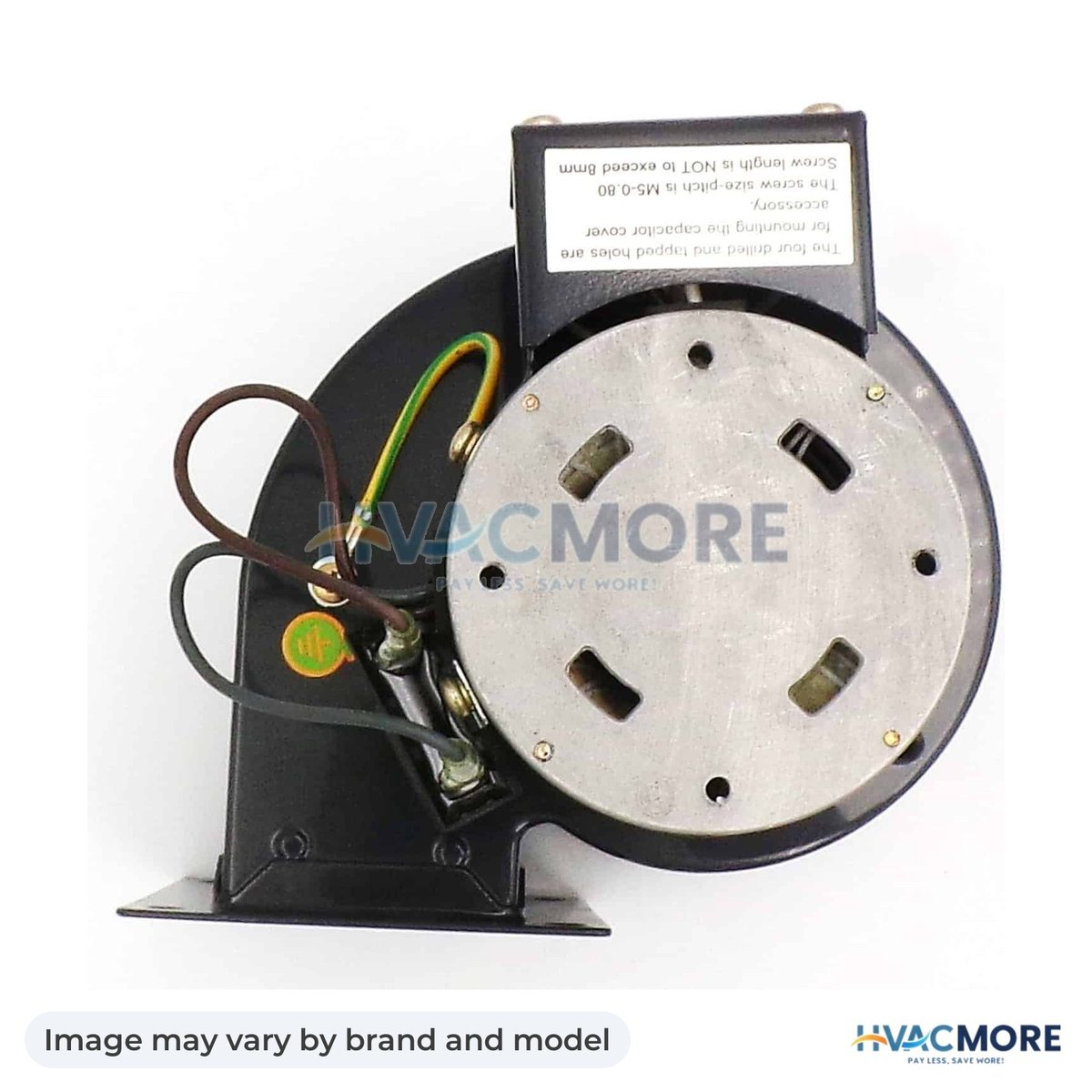 NBK Parts Blower Motor 115V 60 Hz, RPM 3000 HVM-1TDP1 - Image may vary by brand and model