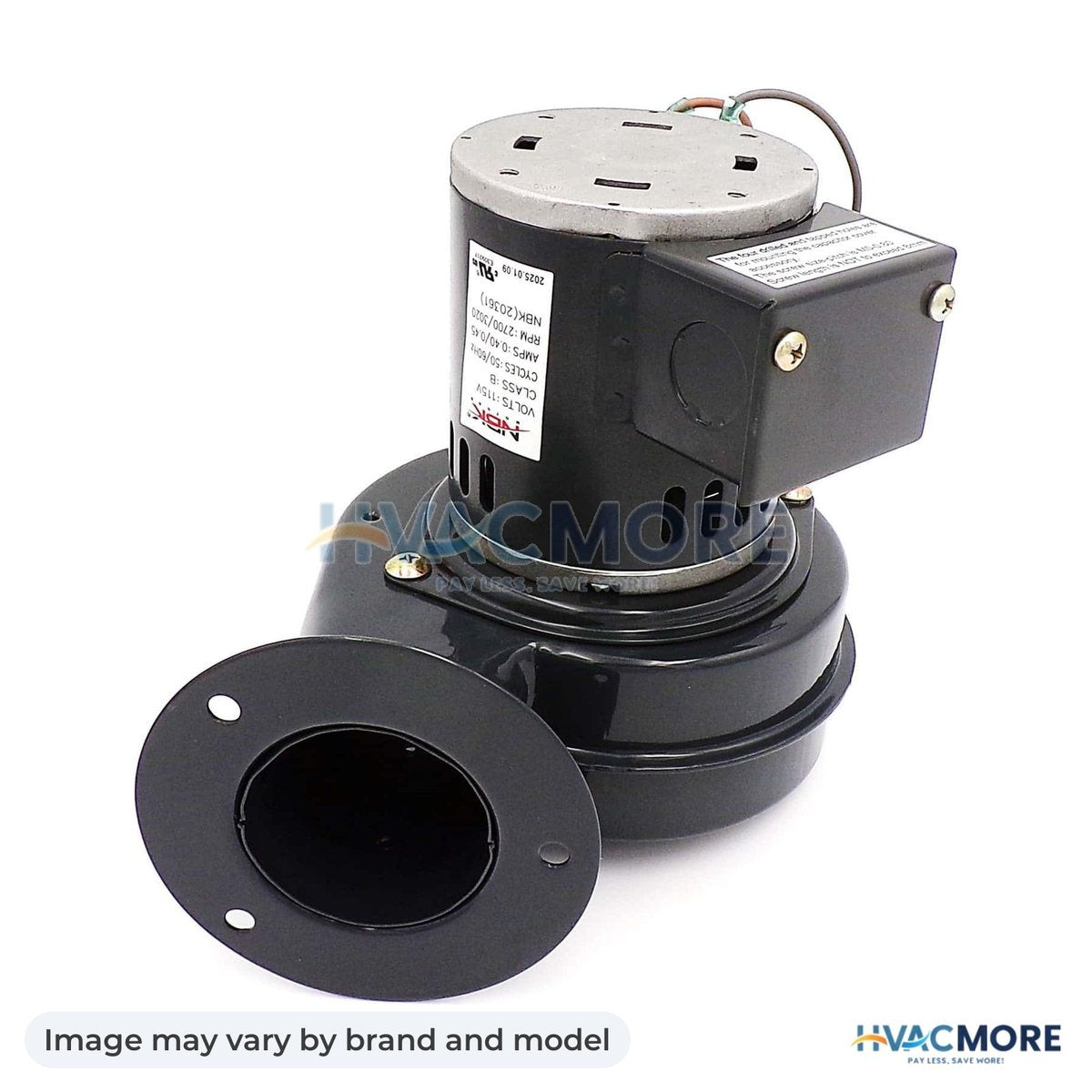 NBK Parts Blower Motor 115V HVM-1TDP3 - Image may vary by brand and model