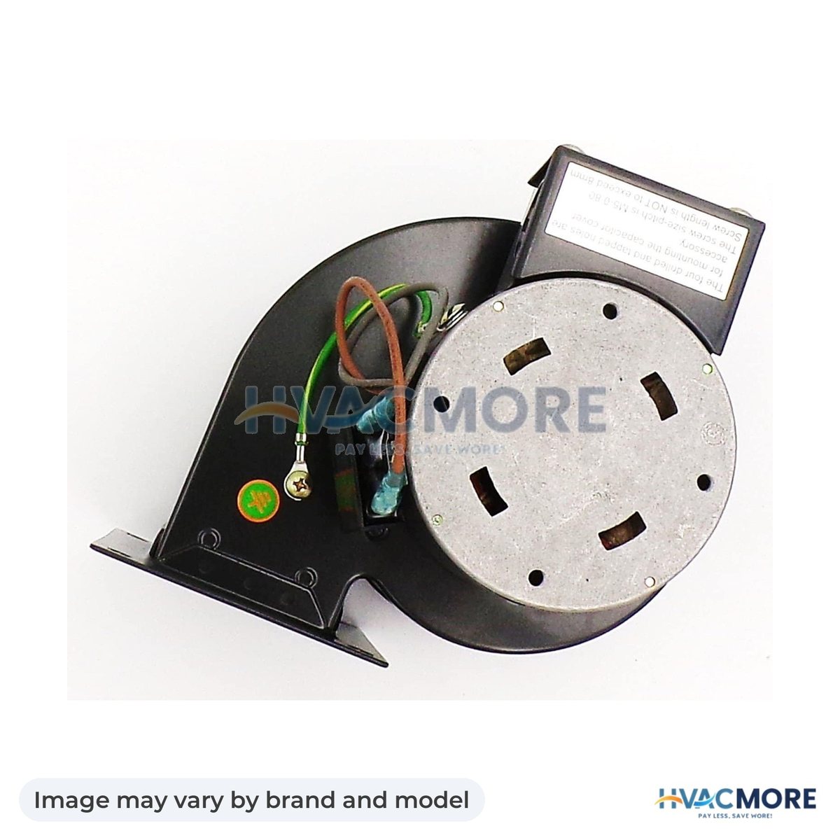 NBK Parts Blower Motor, PSC 115V, 50/60Hz, RPM 2720/3120 HVM-1TDP7 - Image may vary by brand and model