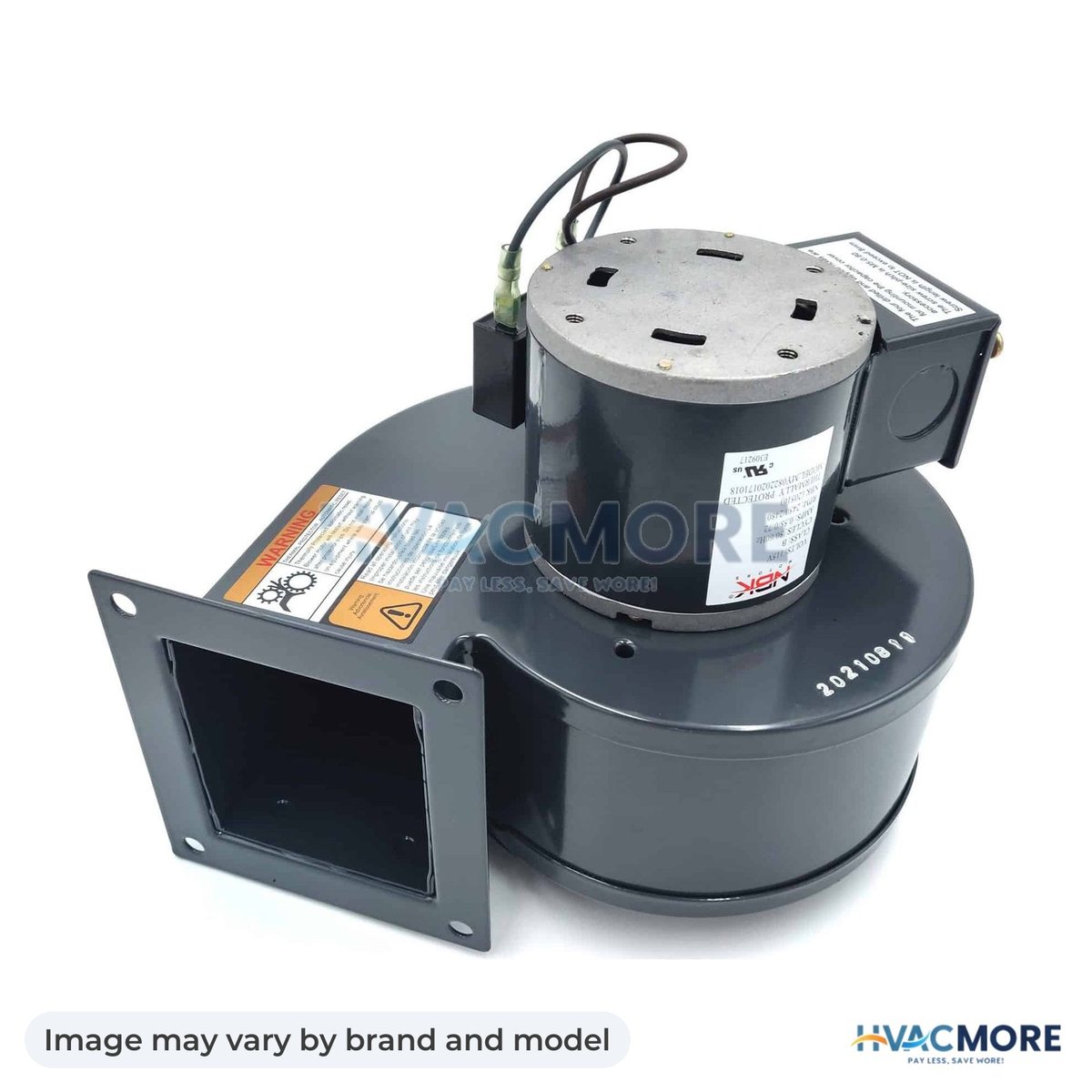 NBK Parts Blower Motor 115V HVM-1TDR6 - Image may vary by brand and model