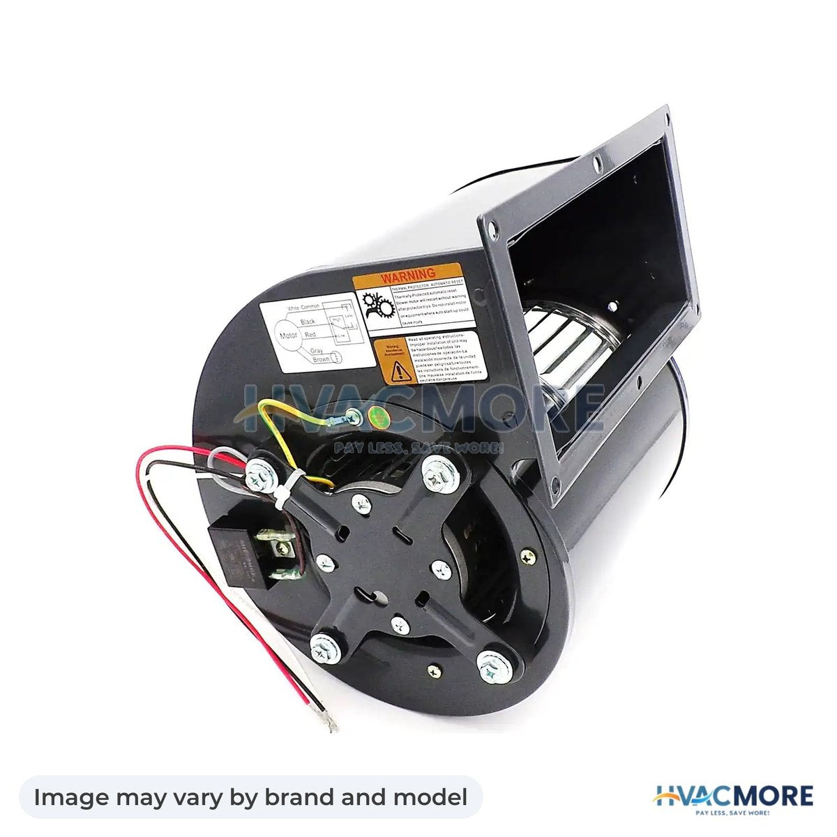 NBK Parts Blower Motor 115V 50/60 Hz HVM-1TDT6 - Image may vary by brand and model