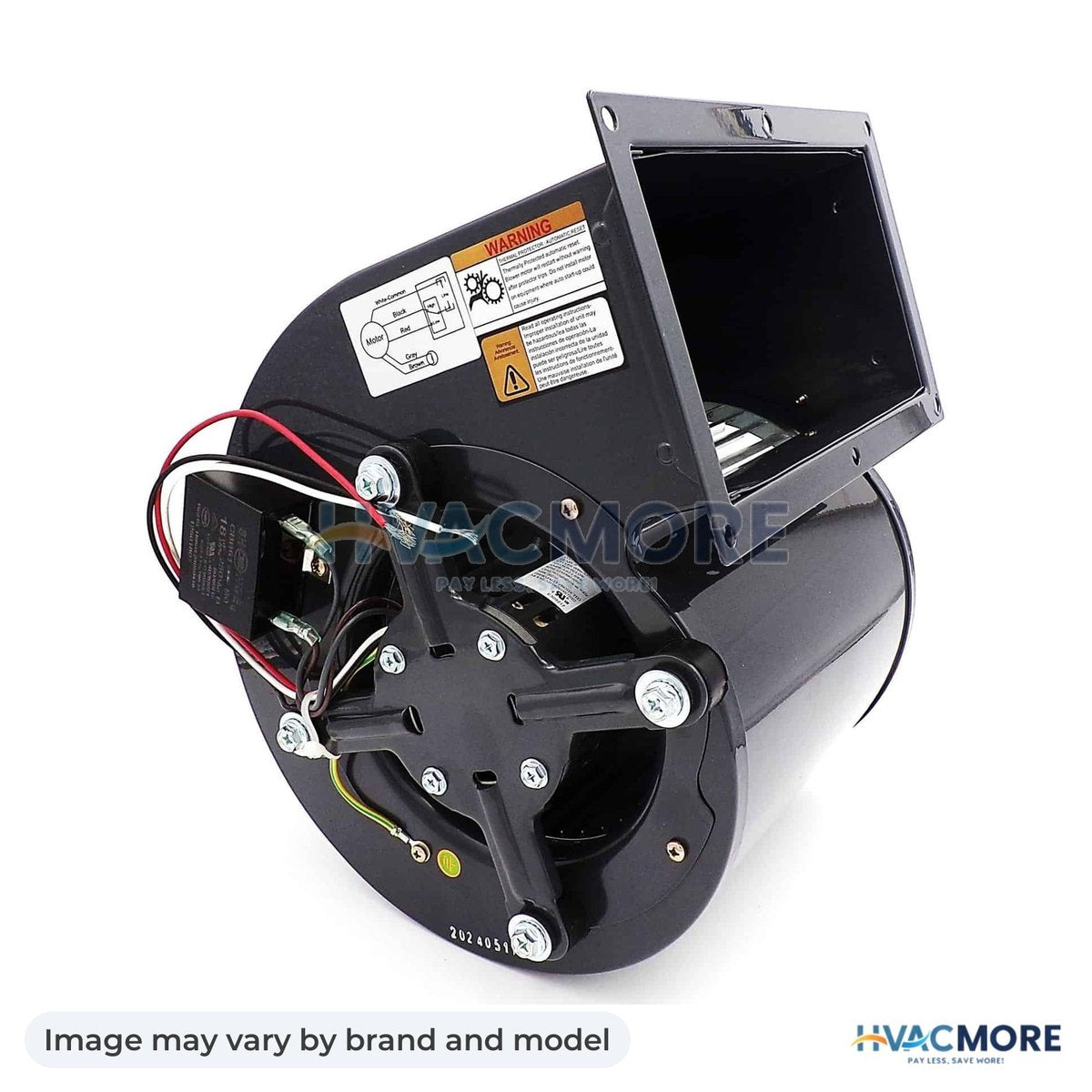 NBK Parts Blower Motor 115V 60Hz 2 Speed, 60/50Hz HVM-1TDT8 - Image may vary by brand and model