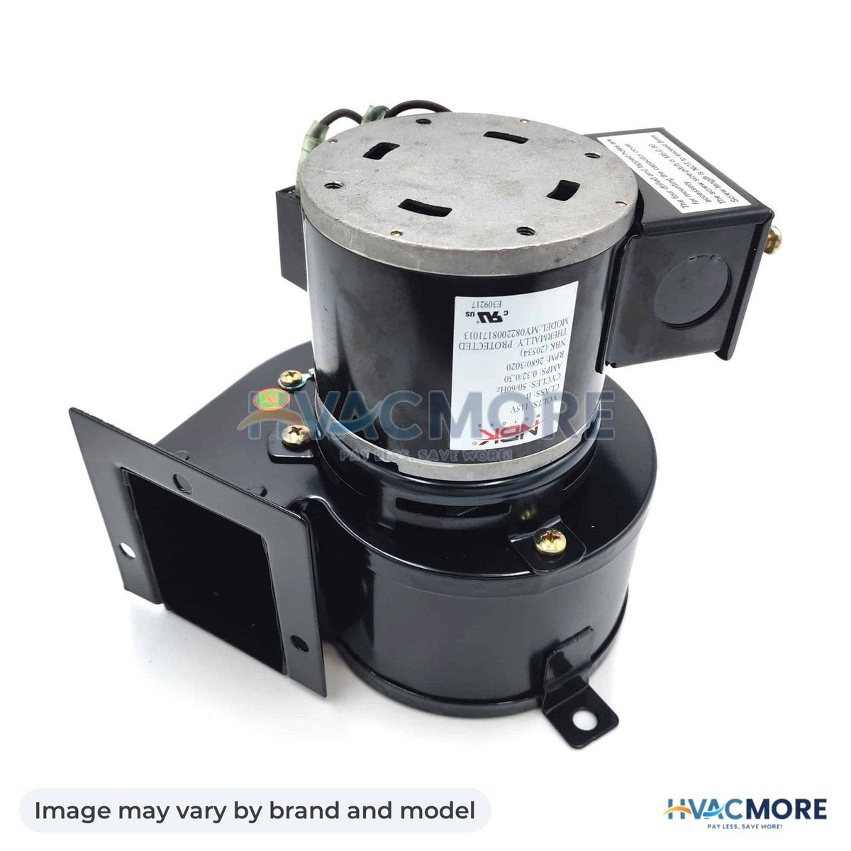 NBK Parts Blower Motor 115V, High Temperature HVM-1TDU9 - Image may vary by brand and model