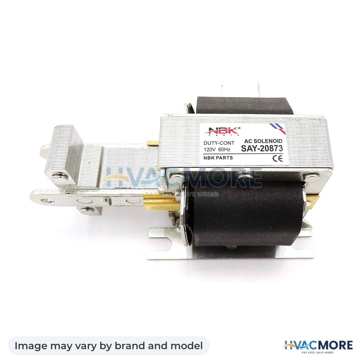 NBK Parts Solenoid Valve 120VAC HVM-2005-M-1 - Image may vary by brand and model