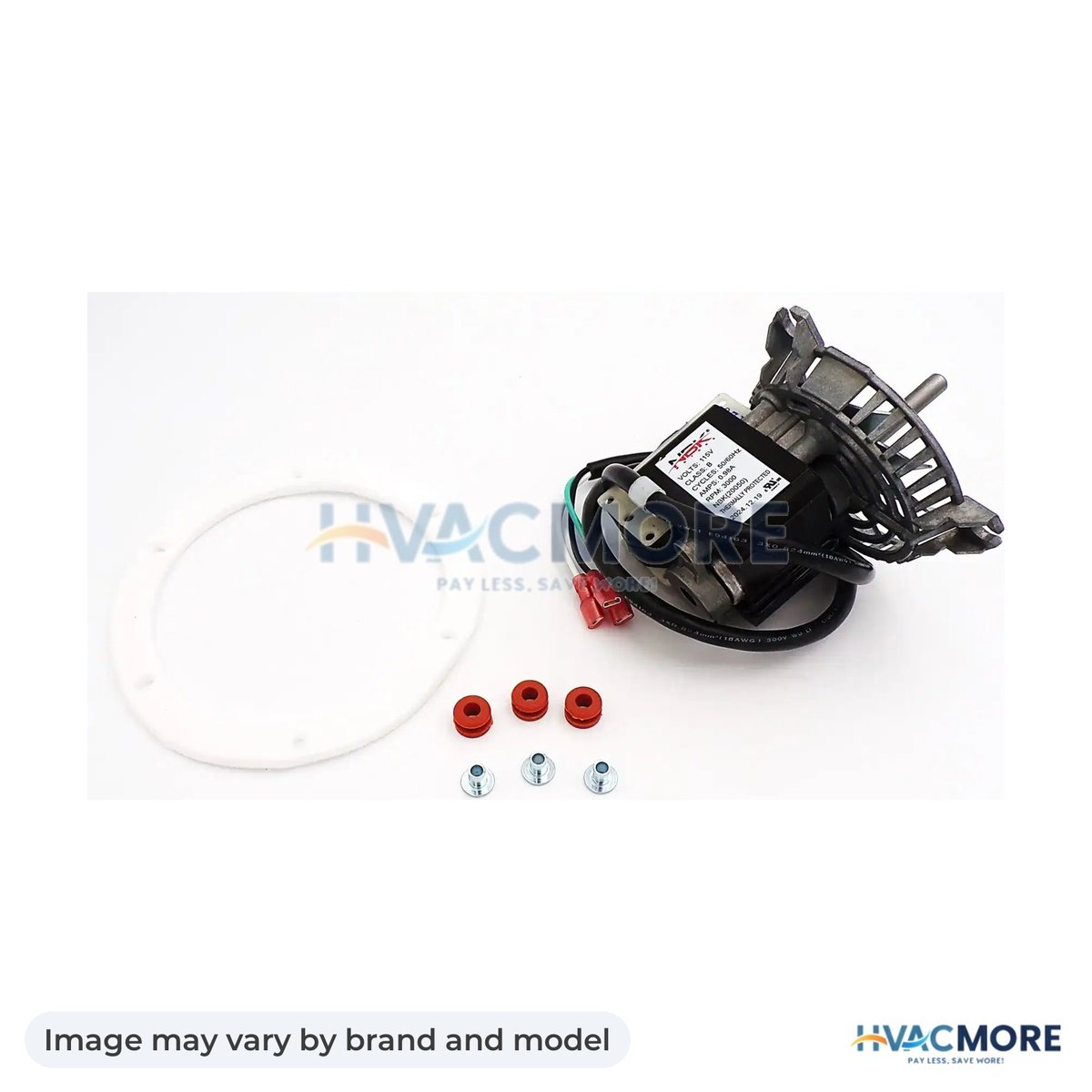 NBK Parts Exhaust Blower Motor , 115 Volts, RPM 3000, HVM-3-21-08639 - Image may vary by brand and model